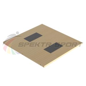 Купить Помост тяжелоатлетический 3х3х0,1м, рез. амортизаторы 1х0,5х0,04м в Тихорецке 
