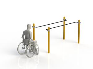 Купить Брусья параворкаут параллельные для колясочников WRK-D01_76mm в Тихорецке 