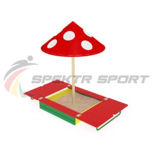 Купить Песочница с крышкой и грибком ИО 512 в Тихорецке 
