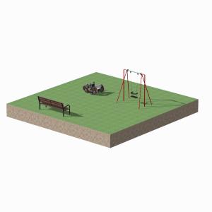 Купить Детская игровая площадка Домашняя №4 в Тихорецке 