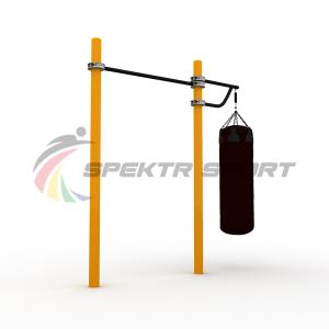 Купить Турник классический для занятий Воркаут с боксерской консолью SP WRK-07+Box_76mm в Тихорецке 