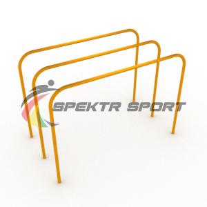 Купить Брусья гнутые тройные параллельные для Воркаут SP WRK-17 в Тихорецке 