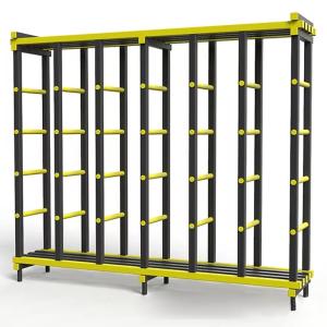 Купить Стеллаж для хранения аква-инвентаря жесткий ПВХ 2000х600х2000 мм в Тихорецке 