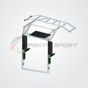 Купить Турник-брусья-пресс на раме Прометей разборный с доп. хватами цв. белый в Тихорецке 