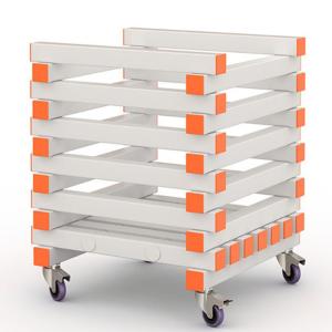 Купить Корзина из ПВХ для детского плавательного инвентаря 570х570х600 мм в Тихорецке 