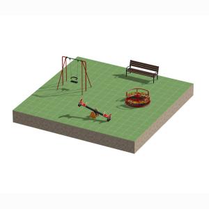 Купить Детская игровая площадка Домашняя №5 в Тихорецке 