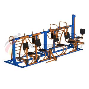 Купить Уличный тренажерный комплекс SP STD-2 в Тихорецке 