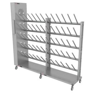 Купить Сушильный стеллаж для обуви SL2 Лидер-премиум мобильный односторонний (45 пар) в Тихорецке 