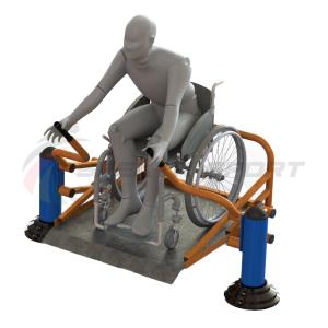 Купить Тренажер уличный для людей с ОВЗ Жим на платформе ТС 1001 в Тихорецке 