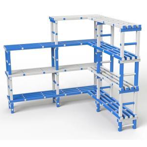 Купить Стеллаж в бассейн жесткий ПВХ от 1988х374х1800 мм до1510х374х1800 мм в Тихорецке 