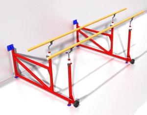 Купить Брусья гимнастические пристенные массовые (жердь дерево) в Тихорецке 