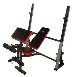 Купить Скамья со стойками под штангу DFC D1066 в Тихорецке 