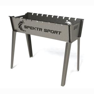 Купить Мангал Laser Grill "Люкс" 2 мм (на 9 шампуров) высокий в Тихорецке 