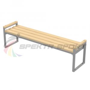 Купить Лавка парковая разборная 2 м без спинки в Тихорецке 