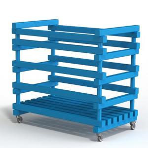 Купить Корзина для хранения инвентаря, мячей жесткий ПВХ 1000х600х970 мм в Тихорецке 