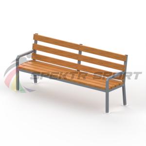 Купить Уличная скамейка со спинкой Дача в Тихорецке 
