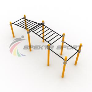 Купить Детский рукоход двухсекционный с подъёмом и 3 турника в Тихорецке 