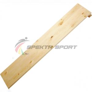 Купить Доска наклонная навесная 2000х260х40 мм (дерево) зацеп - брусок в Тихорецке 