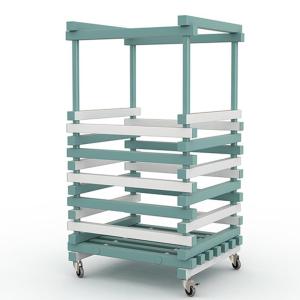 Купить Корзина для плавательного инвентаря, нудл жесткий ПВХ 800х700х1350 мм в Тихорецке 