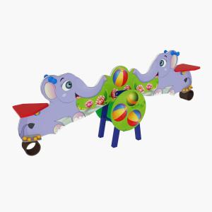 Купить Качалка-балансир Слоники ИО118 в Тихорецке 