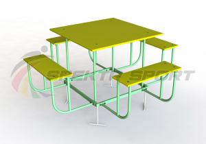 Купить Столик со скамейками арт. SP УБС1 в Тихорецке 