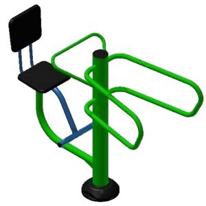 Купить Уличный тренажер взрослый Твистер + Брусья ТС 109-2 в Тихорецке 