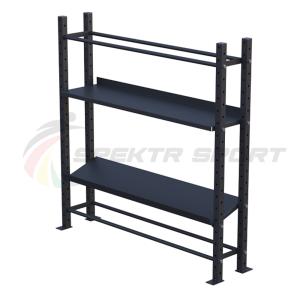 Купить Модульный стеллаж для гантелей, гирь и медболов 1920х430х1950 в Тихорецке 