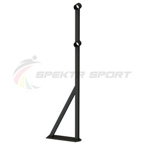 Купить Стойка балетного станка двухрядного напольная Фуэте Блэк в Тихорецке 