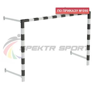 Купить Ворота мини-футбольные складные без сетки 2х3х0,5 м. (к-кт) в Тихорецке 