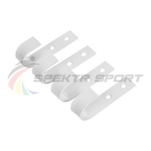 Купить Крюки подвесные (к-кт. 4 шт) для турника белые в Тихорецке 