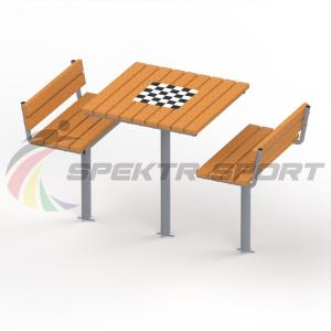 Купить Уличный набор два стула и стол шахматный в Тихорецке 