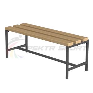 Купить Скамейка для раздевалок без спинки (цельная) 1000 мм в Тихорецке 