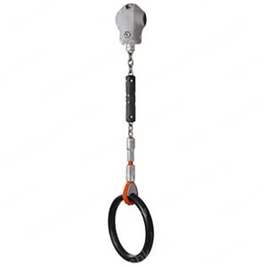 Купить Гимнастическое кольцо с подвесом длиной 823 мм на трубу диаметром 34 мм в Тихорецке 