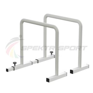 Купить Брусья напольные хайлетсы Spektr Sport цв. белый в Тихорецке 