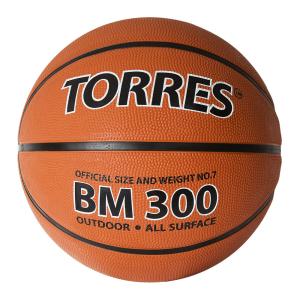 Купить Мяч баскетбольный "TORRES BM300" р.5 в Тихорецке 