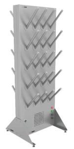 Купить Сушильный стеллаж для обуви SL1 Вираж эконом, двусторонний, с бактерицидной лампой (32 пар) в Тихорецке 