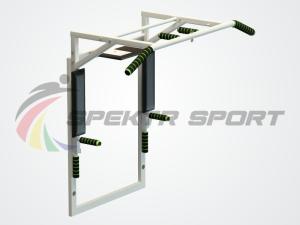 Купить Турник 3 в 1 на раме Оптимус разборный цв. белый в Тихорецке 