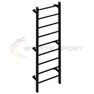 Купить Шведская стенка метал. с прорез. перекладинами Джет 1П цв. черный в Тихорецке 