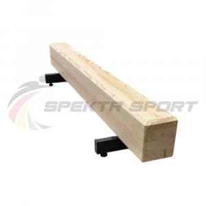 Купить Бревно гимнастическое 1,5 м на металлических низких опорах  в Тихорецке 