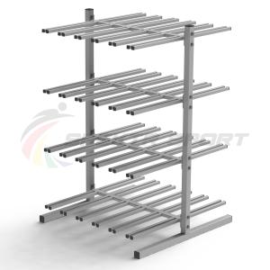 Купить Стойка для коньков двухсторонняя на 24 пары SP ХИ К242 в Тихорецке 