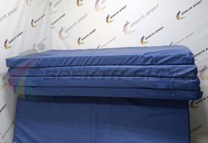 Купить Мат гимнастический 2х1х0.1 материал искожа, плотность 25 кг/м3, с ручками в Тихорецке 