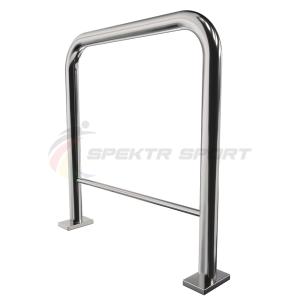 Купить Велопарковка Евро-стандарт-2 из нержавеющей стали 42 мм в Тихорецке 