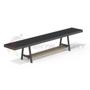 Купить Скамья гимнастическая мягкая 1,5 м. (2 нерегулир метал. нож.) в Тихорецке 