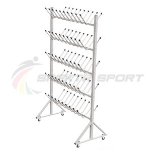 Купить Стеллаж для сушки лыжных ботинок и коньков мобильный (на 50 пар) в Тихорецке 