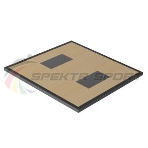 Купить Помост тяжелоатлетический с окантовкой 3х3х0,1м, рез. амортизаторы 1х0,5х0,04м в Тихорецке 