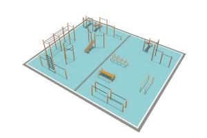 Купить Районная площадка для Воркаут и WRK 1_76mm в Тихорецке 