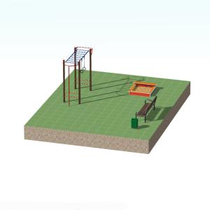 Купить Детская игровая площадка Домашняя №7 в Тихорецке 