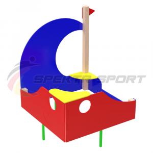 Купить Песочница Кораблик мини с парусом ИО 518 в Тихорецке 