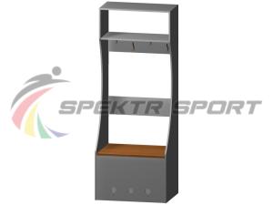 Купить Индивидуальное место хоккеиста (ЛДСП) ширина 800 мм в Тихорецке 