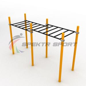 Купить Рукоход двухуровневый для Воркаут SP WRK-02_76mm в Тихорецке 